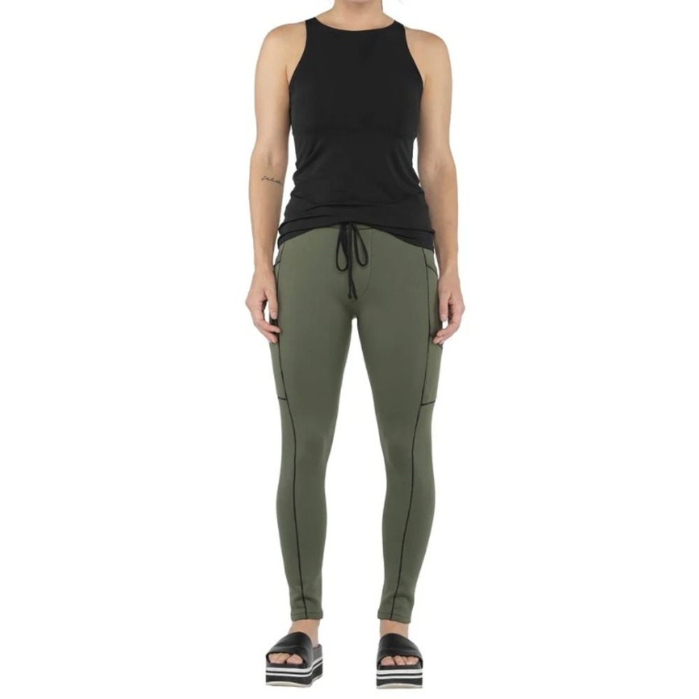 NWT Eva Varro International Cargo Jogger – Olive Scuba – Size Small - Picture 1 of 12